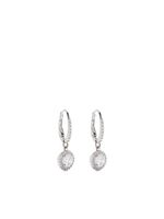 Swarovski boucles d'oreilles pendantes Una - Argent - thumbnail