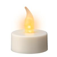 Lumineo LED theelichtjes/waxinelichtjes - 24x stuks - wit