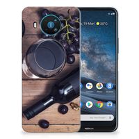 Nokia 8.3 Siliconen Case Wijn - thumbnail