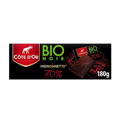 Côte d'Or Mignonnette Bio Noir 70% - 180g