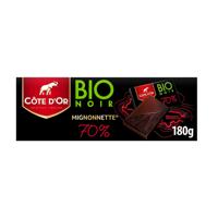 Côte d'Or Mignonnette Bio Noir 70% - 180g Côte d'Or Mignonnette Bio Noir 70% - 180g