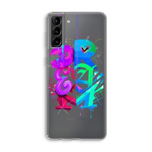 Dream: Samsung Galaxy S21 Plus Transparant Hoesje