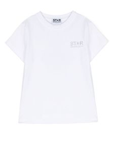 Golden Goose Kids t-shirt imprimé à manches courtes - Blanc