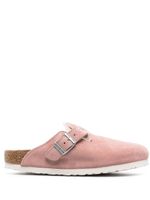 Birkenstock claquettes à détail de boucle - Rose
