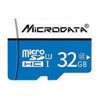 MICROGEGEVENS 32GB TF (Micro SD) geheugenkaart hoge snelheid U1 zwarte lijn blauw en wit