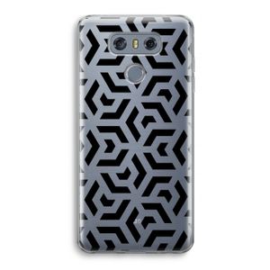 Crazy pattern: LG G6 Transparant Hoesje
