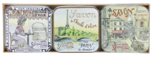 La Savonnerie De Nyons Soap Bar Set 3 Pcs - Paris 100 g 300 g