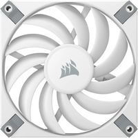 Corsair AF120 SLIM 120 mm PWM Fluid Dynamic Bearing Fan - White case fan 4-pins PWM fan-connector - thumbnail