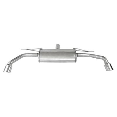 InoxCar uitlaat passend voor BMW X5 (E70) 3.0D 235pk 2007- 1x90mm X-Race IXBMX503XR90