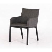 Caster antraciet dining stoel - Own