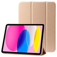 Tri-Fold Series iPad (2022) Smart Folio Case - Goud - thumbnail