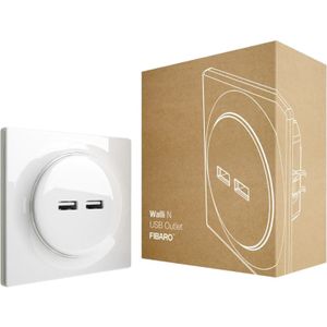 Walli N USB outlet Wandcontactdoos