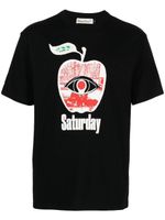 Undercover t-shirt en coton à imprimé graphique - Noir