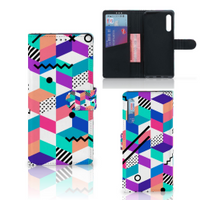 Huawei P Smart Pro Book Case Blokken Kleurrijk - thumbnail