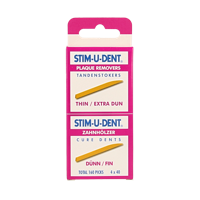 Tandenstokers dun 4 x 40 stuks 160 Stuks