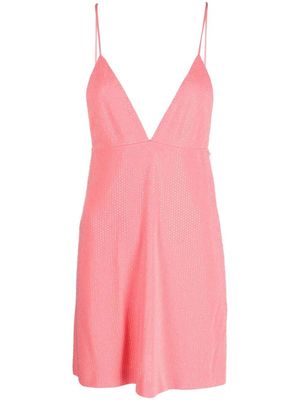 DSQUARED2 robe courte à ornements - Rose