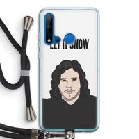 Let It Snow: Huawei P20 Lite (2019) Transparant Hoesje met koord