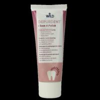 Wild Depurdent clean & polish whitening tandpasta 75 Milliliter