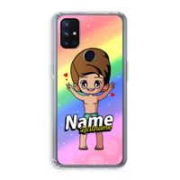 Chibi Maker man: OnePlus Nord N10 5G Transparant Hoesje