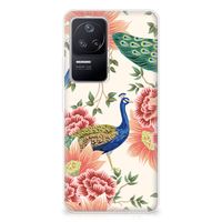 TPU Hoesje voor Xiaomi Poco F4 Pink Peacock - thumbnail