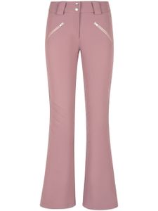 Bally pantalon évasé à chevilles zippées - Rose