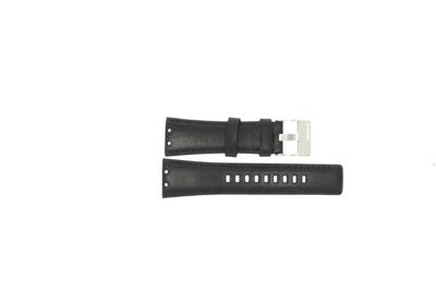 Horlogeband Diesel DZ4112 / DZ4113 Leder Zwart 10mm