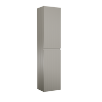 Storke Ribs zwevend badkamerkast zijdegrijs 40 x 30 x 170 cm