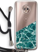 Weerkaatsing water: Motorola Moto G6 Transparant Hoesje met koord