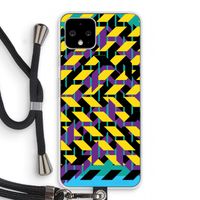 Skew Bee 3: Pixel 4 Transparant Hoesje met koord