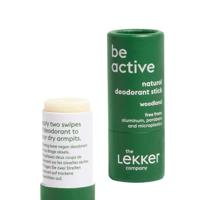 The Lekker Company Travel Deodorant Stick Be Active