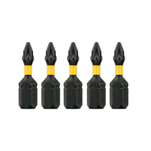 DeWALT DT7386T Extreme Impact Torsion Schroefbits PZ1 25mm 5 Stuks
