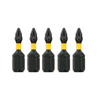 DeWALT DT7386T Extreme Impact Torsion Schroefbits PZ1 25mm 5 Stuks