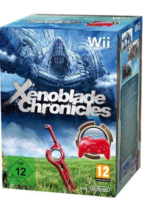 Xenoblade Chronicles + Red Classic Controller