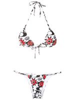 Amir Slama bikini à fleurs - Multicolore - thumbnail