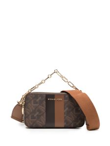 Michael Kors sac à bandoulière Jet Set en cuir - Marron