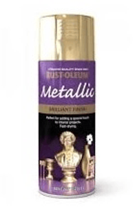 rust-oleum painters touch metallic effect helder goud 400 ml