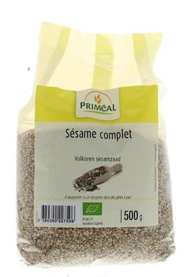 Volkoren sesamzaad bio