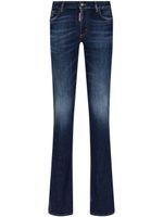 DSQUARED2 jean skinny à découpes - Bleu