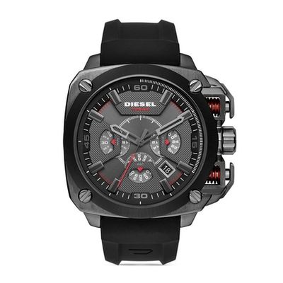 Horlogeband Diesel DZ7356 Silicoon Zwart 26mm