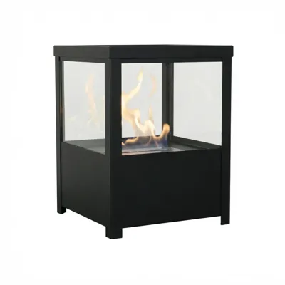 Vierkante tafelhaard op bio-ethanol | ScandiFlames | Bio-ethanol tafelhaard | Zwart Vierkante tafelhaard op bio-ethanol | ScandiFlames | Bio-ethanol tafelhaard | Zwart