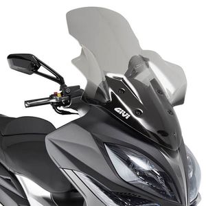 GIVI Windscherm, moto en scooter, D6104ST Verhoogd transparant