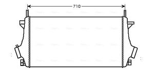 Intercooler, inlaatluchtkoeler OLA4476