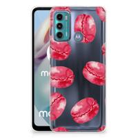 Motorola Moto G60 | Siliconen Case | Pink Macarons