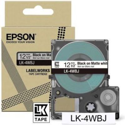 Epson LK-4WBJ Zwart, Wit
