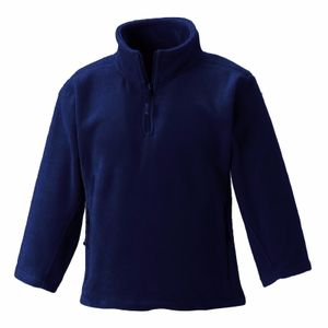 Navy blauwe fleece trui voor jongens 152 (11-12 jaar)  -