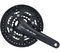 Crankstel 9 speed Shimano Alivio FC-T4060 met 175mm crankarm 44 x 32 x 22T - zwart