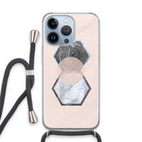 Creatieve toets: iPhone 13 Pro Transparant Hoesje met koord