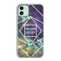 Negenduust ruimte: iPhone 11 Transparant Hoesje