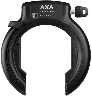 Axa Ringslot imenso x large met vaste sleutel - zwart (werkplaatsverpakking)