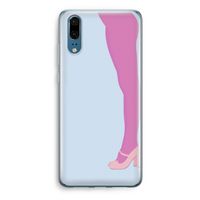 Pink panty: Huawei P20 Transparant Hoesje